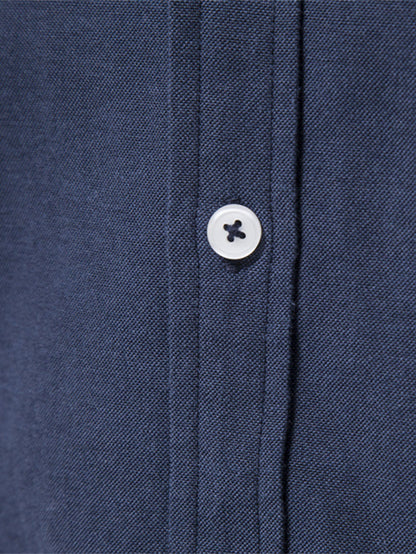Long Sleeve Button Up Oxford Shirt