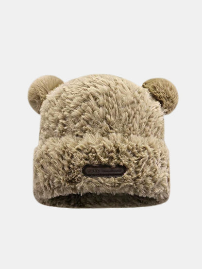 Cute Bear Ear Shape Warm Knitted Hat