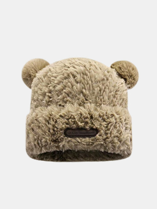 Cute Bear Ear Shape Warm Knitted Hat
