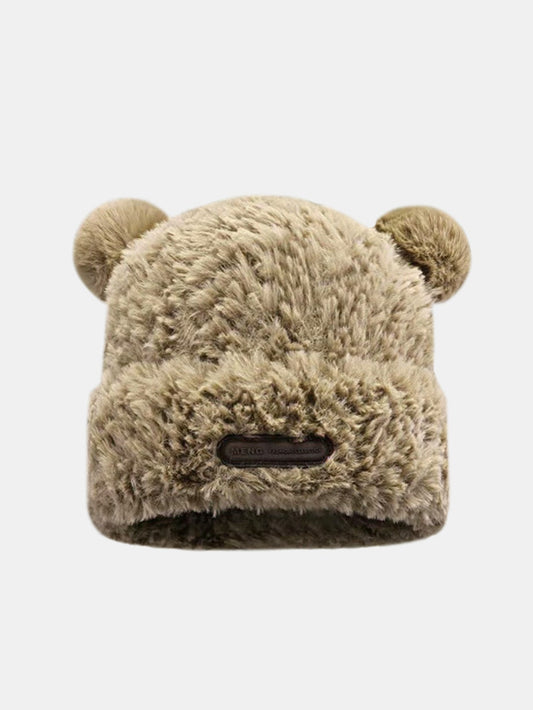 Cute Bear Ear Shape Warm Knitted Hat