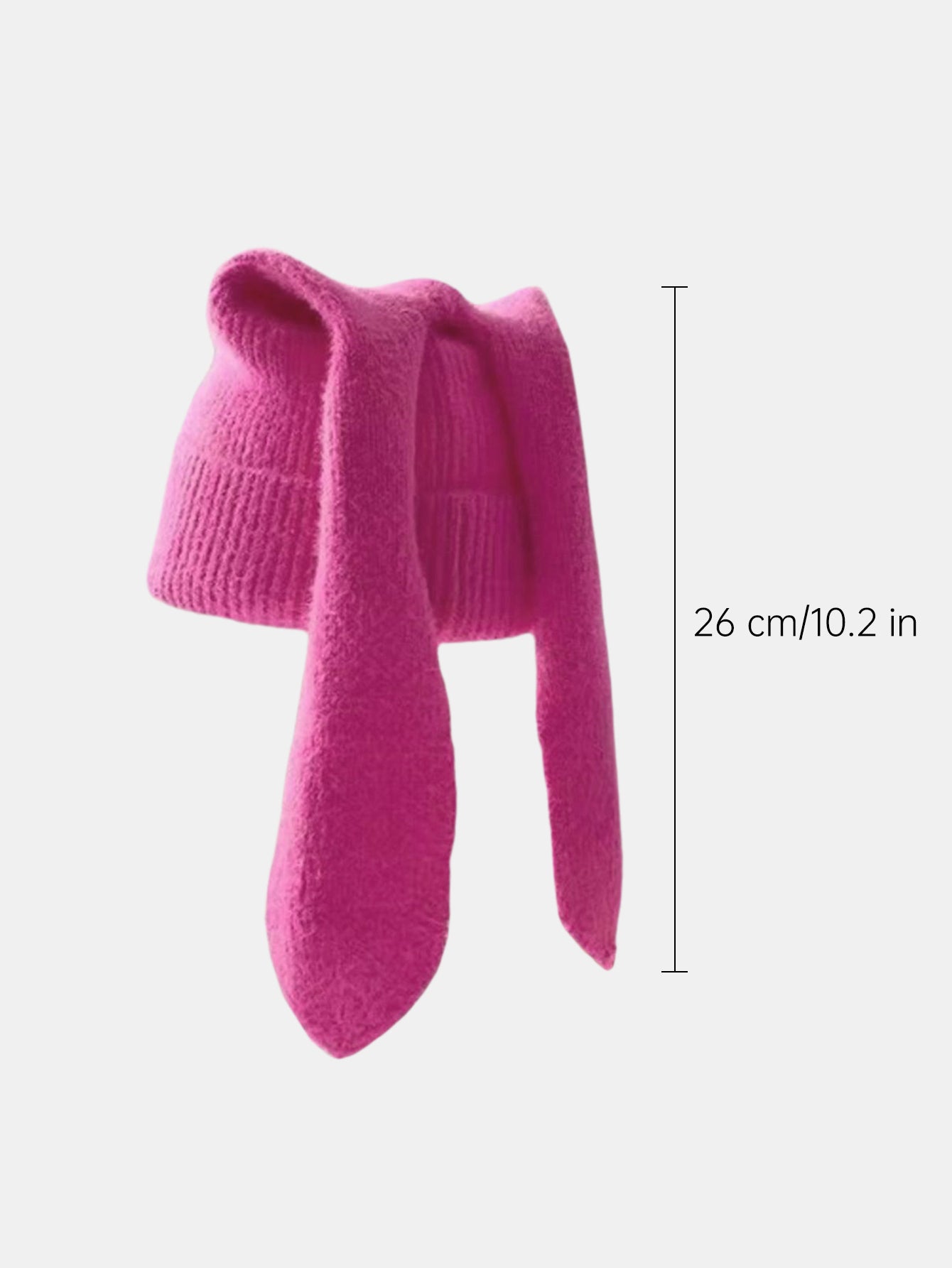 Cozy Knitted Bunny Ears Beanie Hat