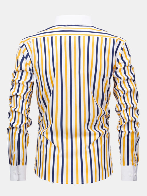 Long Sleeve Stripe Button Up Winchester Shirt