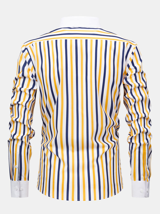 Long Sleeve Stripe Button Up Winchester Shirt