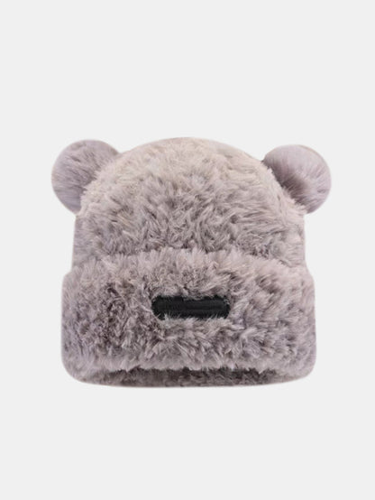 Cute Bear Ear Shape Warm Knitted Hat