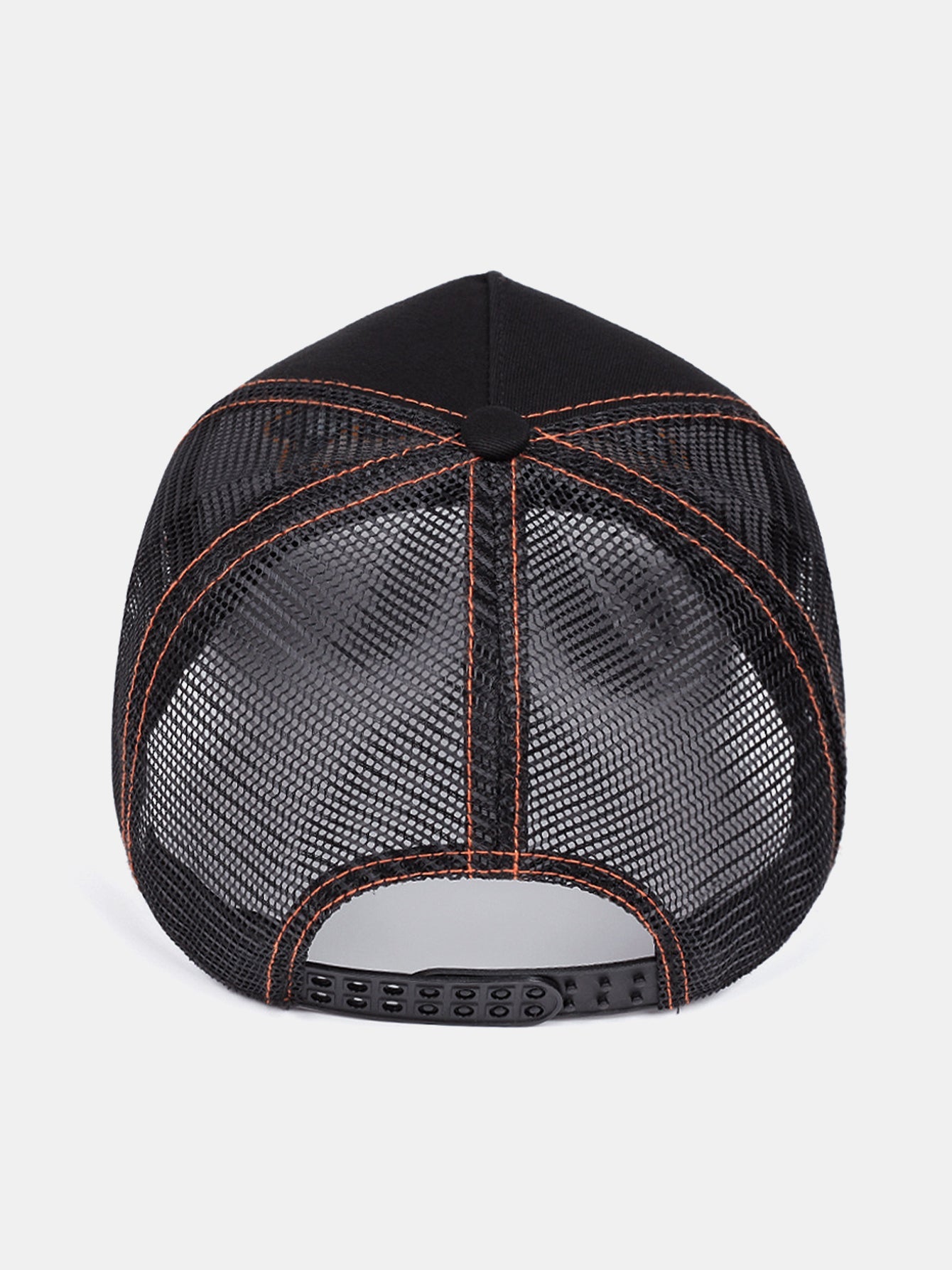 Vintage Fishing Embroidery Mesh Baseball Cap
