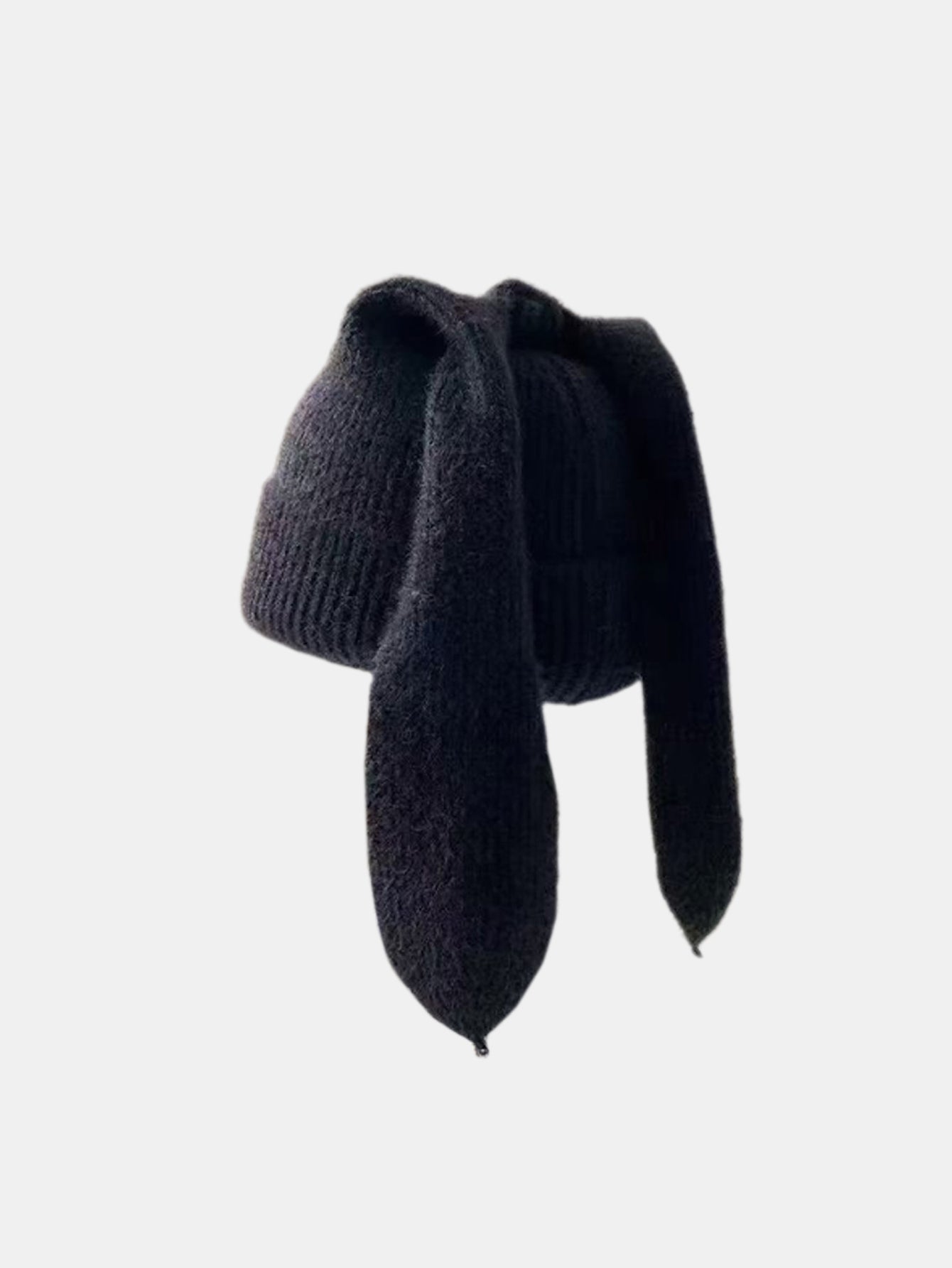 Cozy Knitted Bunny Ears Beanie Hat