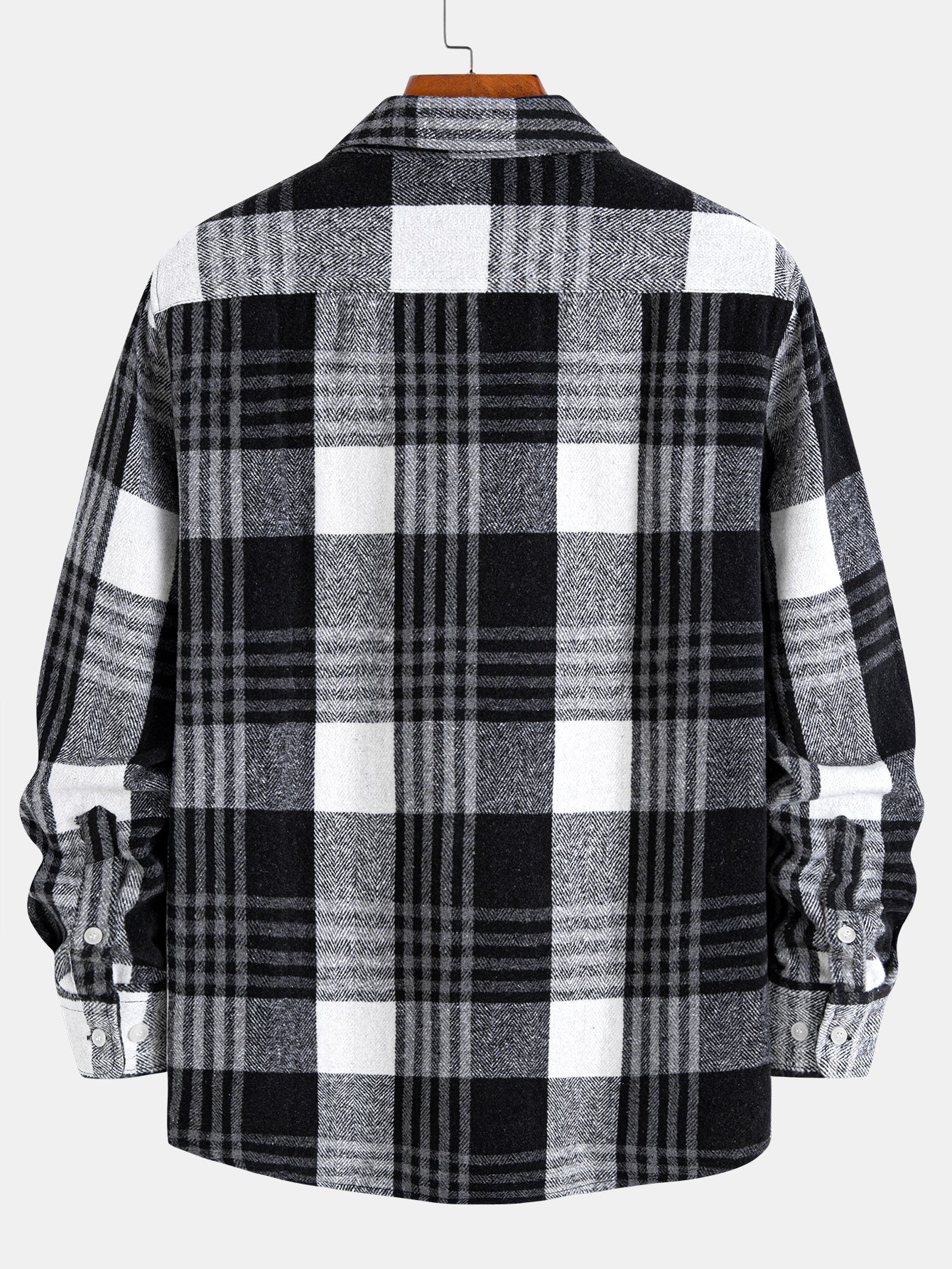 Flannel Plaid Button Up Shirt