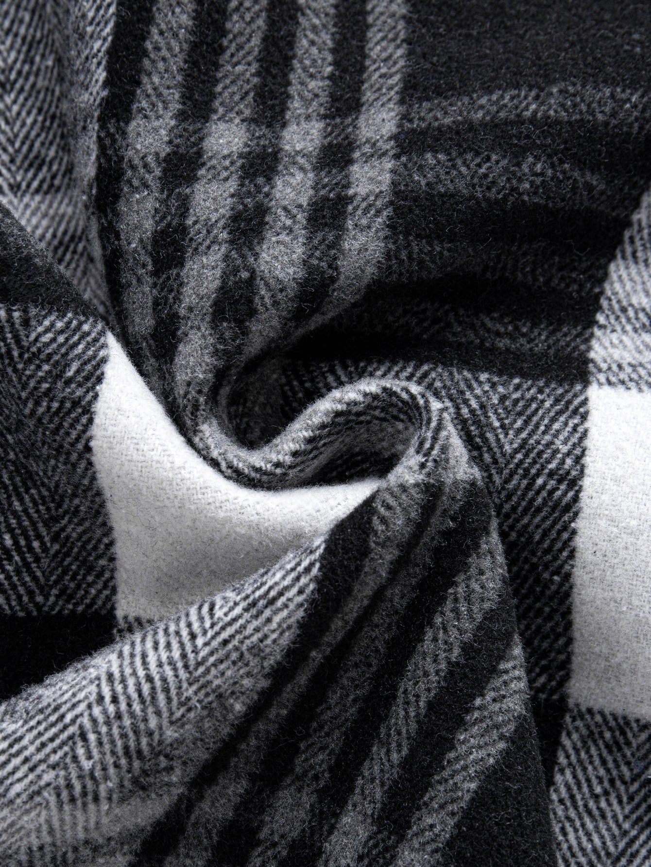 Flannel Plaid Button Up Shirt