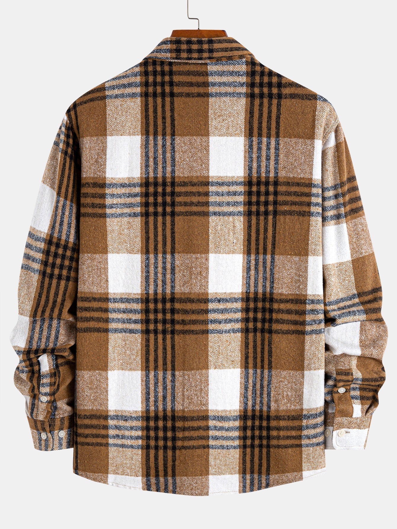 Flannel Plaid Button Up Shirt