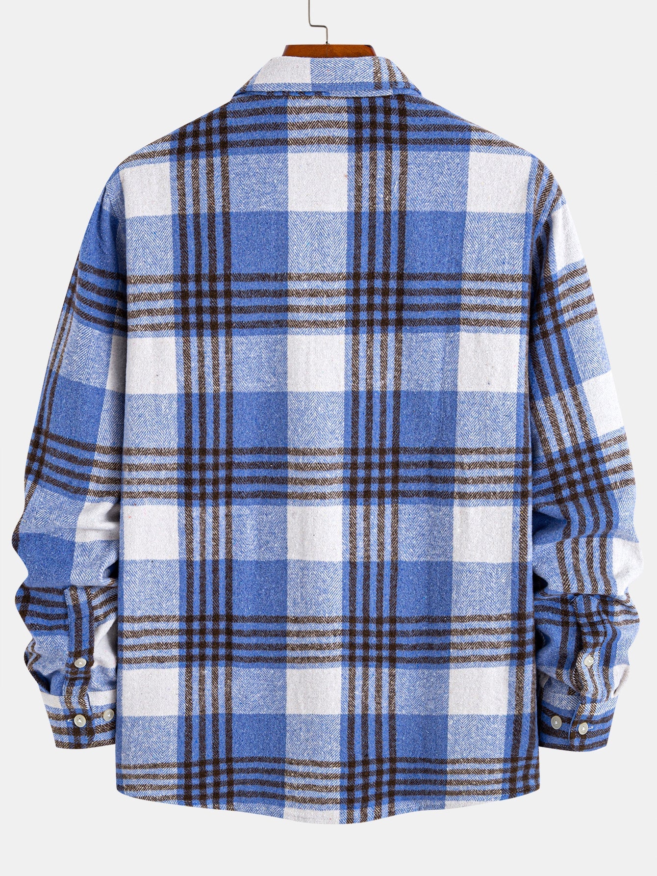 Flannel Plaid Button Up Shirt